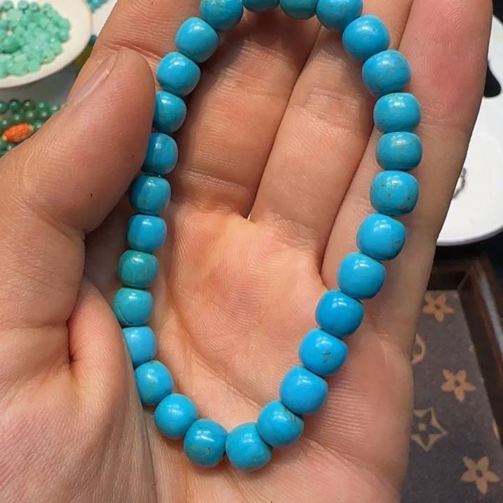 绿松石合金手链松石