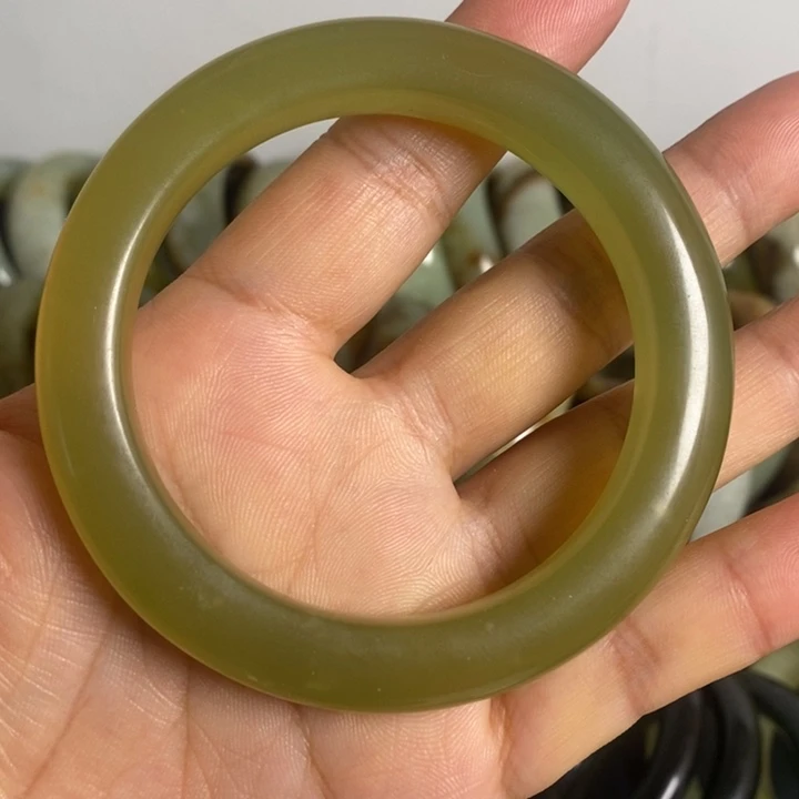 蛇纹石玉合金手镯