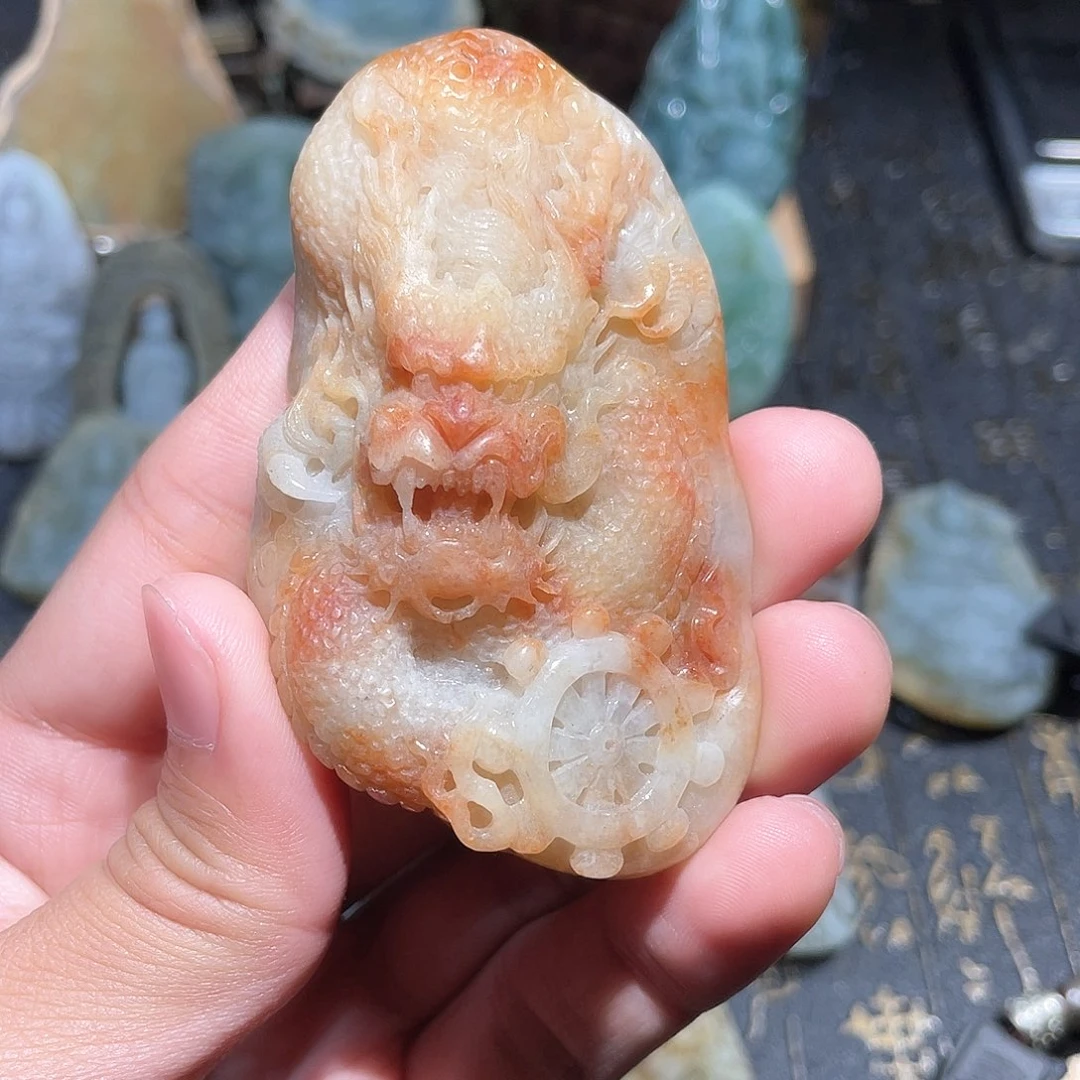定制翡翠未镶嵌笑**开