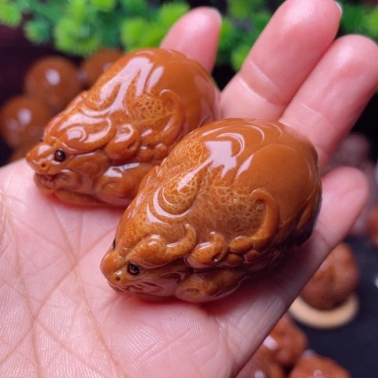 【闪购商品】手串/手链橄榄核尚**士貔貅手球