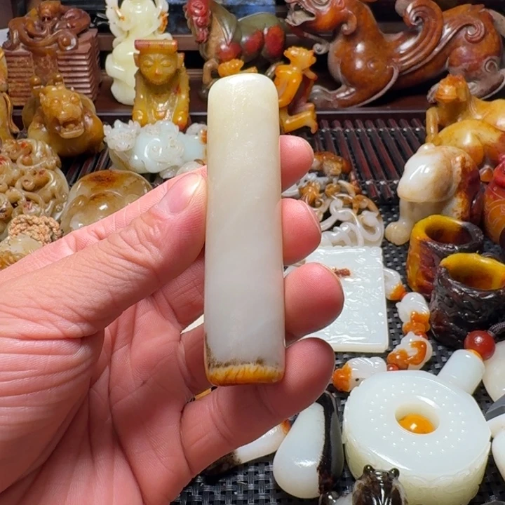 和田玉把件未镶嵌平*哥