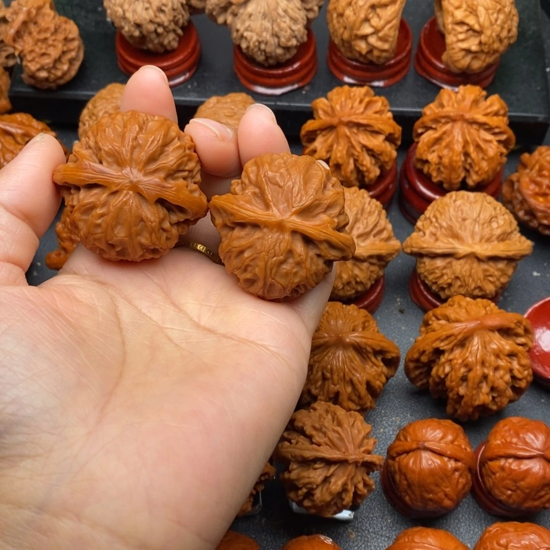 把件文玩核桃40宫灯