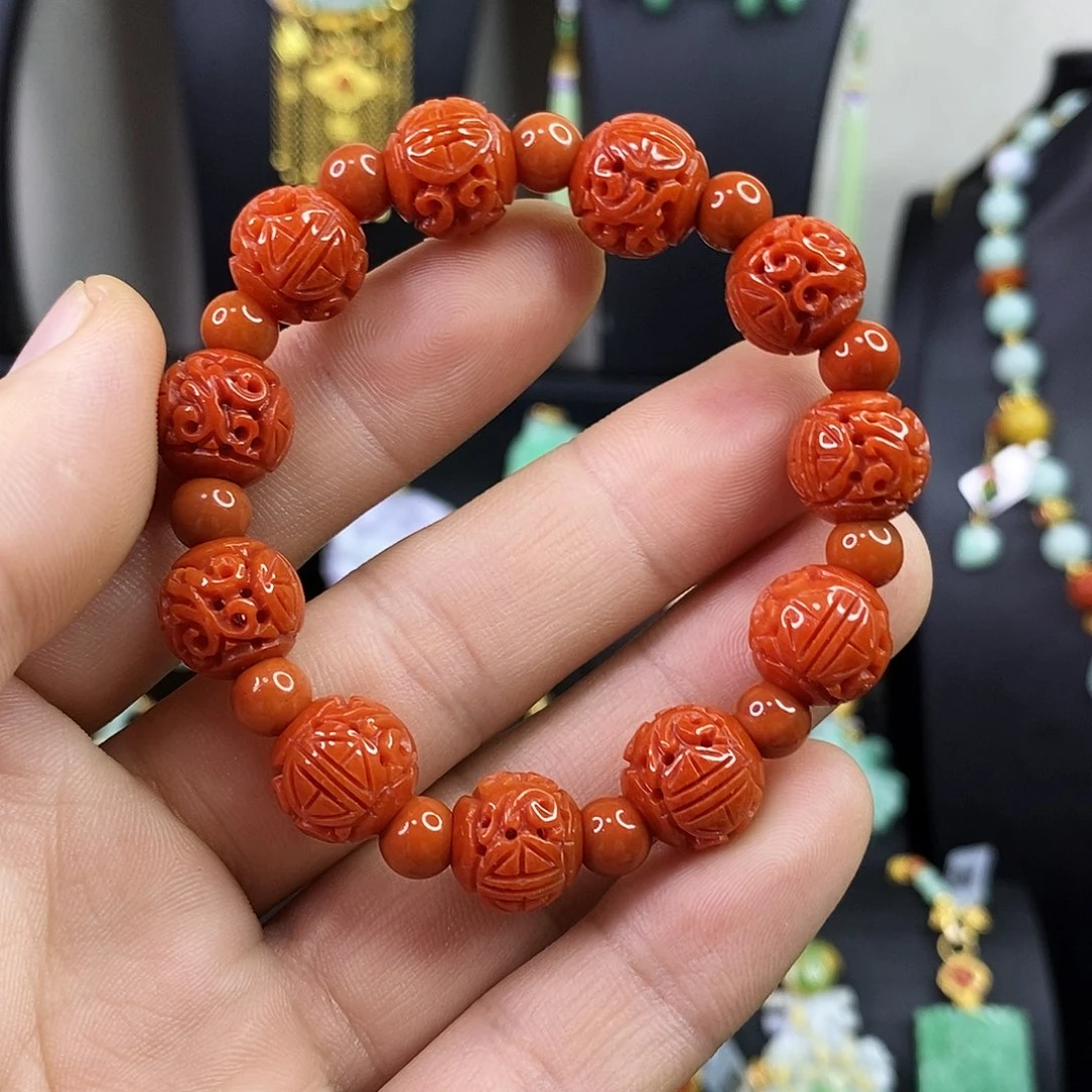 颈饰未镶嵌翡翠手链