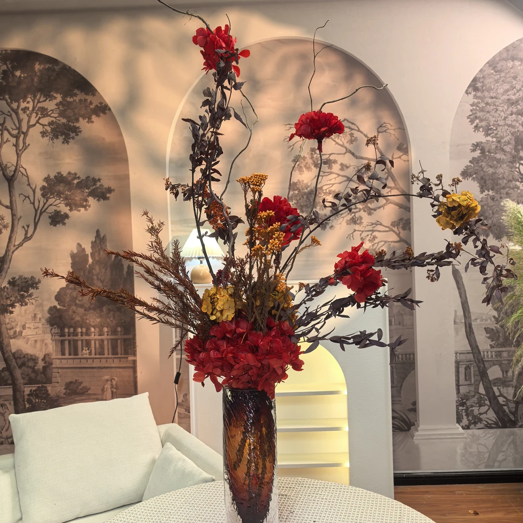 【桌面款 跃龙门】小众高级餐桌边几茶几斗柜永生花花束