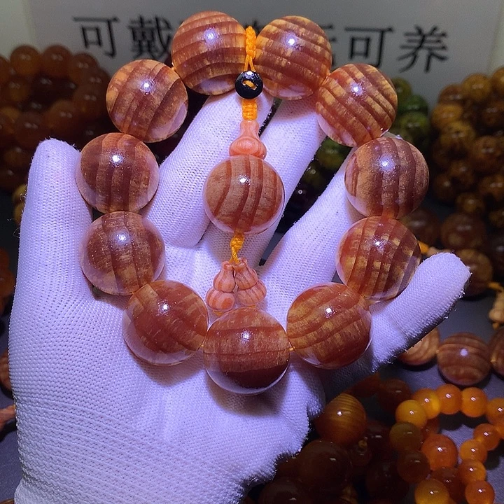 松木（琥珀木）手串/手链2.5 高货原生态