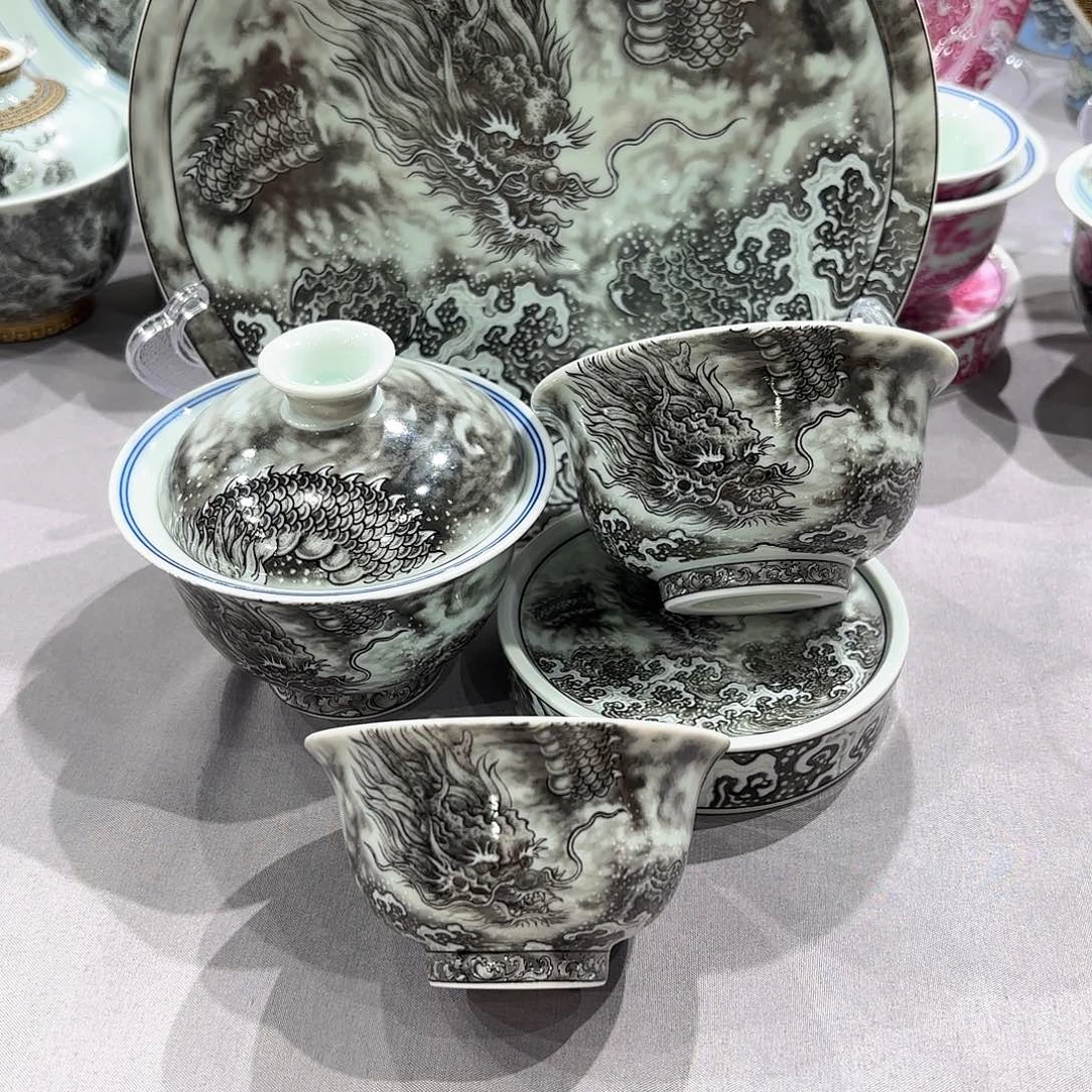 瓷片景德镇瓷器精品展示