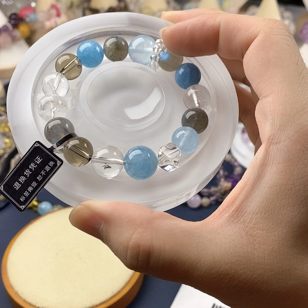银S925镶嵌手链水晶