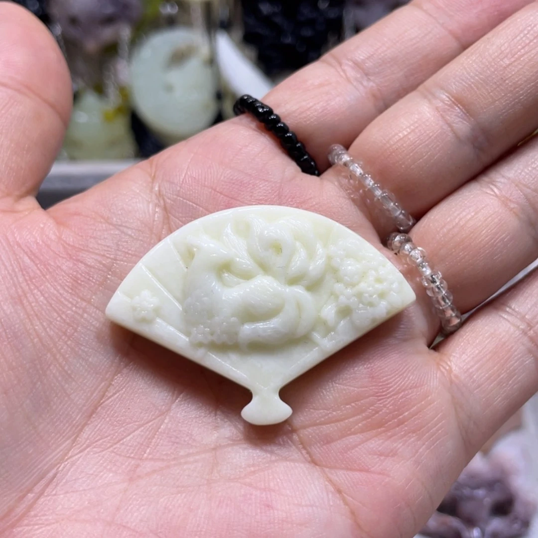 【闪购商品】蛇纹石玉颈饰未镶嵌37吊坠