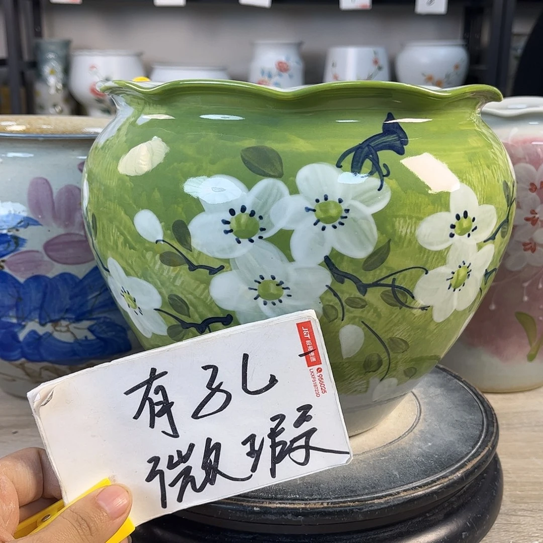 罐1xc景德镇陶瓷花盆