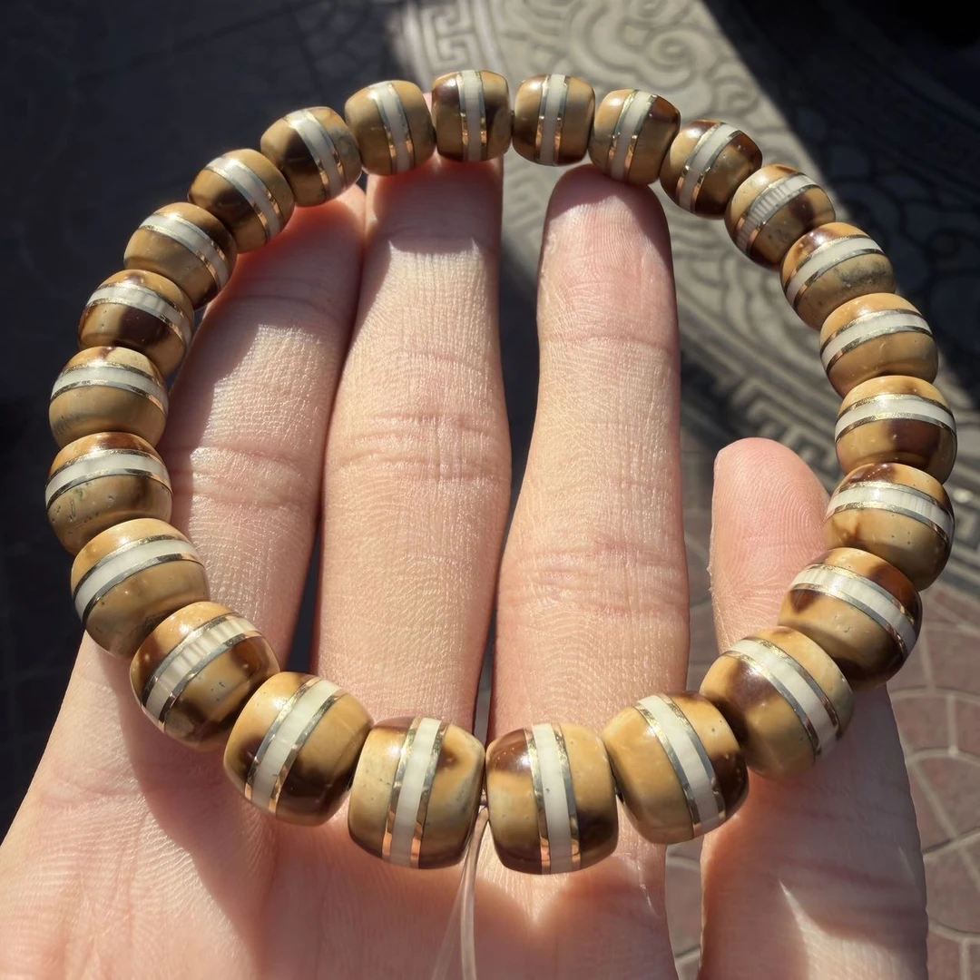 【地主专属】26 G11066-紫金鼠花皮单圈手串-多样性发其一-10mm