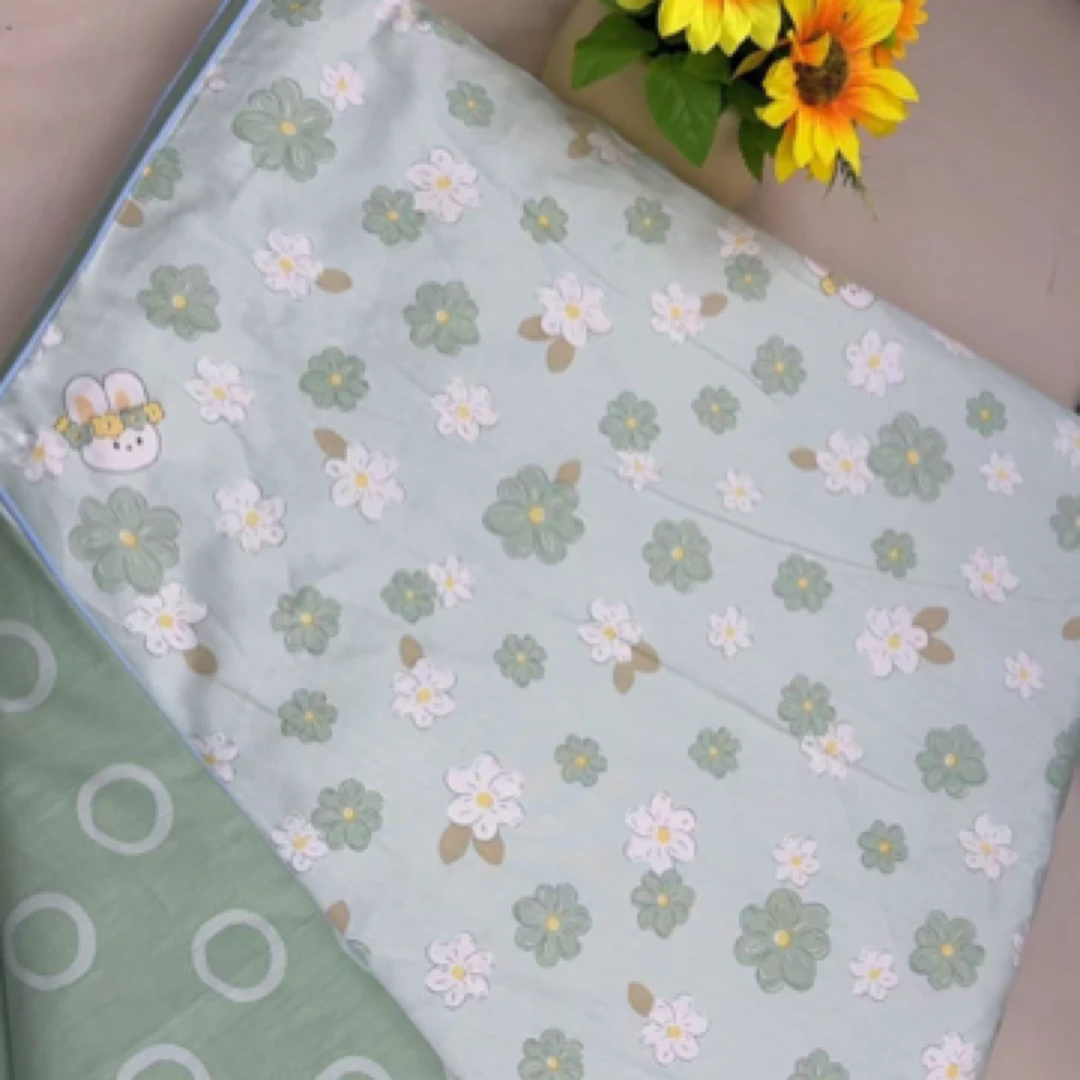 【精梳棉夏凉被】纯棉斜纹单件150*200夏被 嵌条工艺柔软舒适可机洗