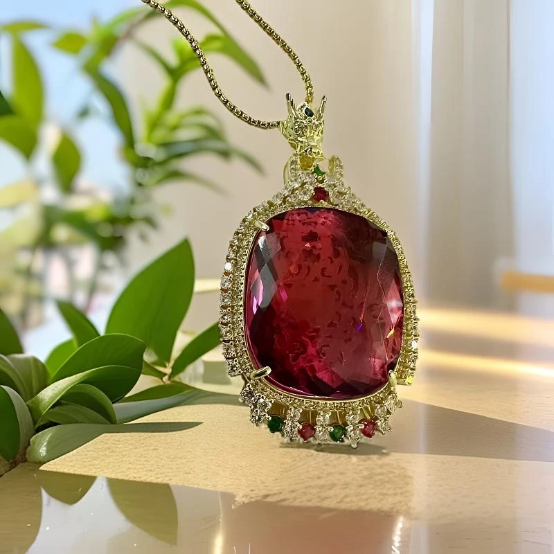 高定— 轻奢馆藏彰显气质吊坠（D053)