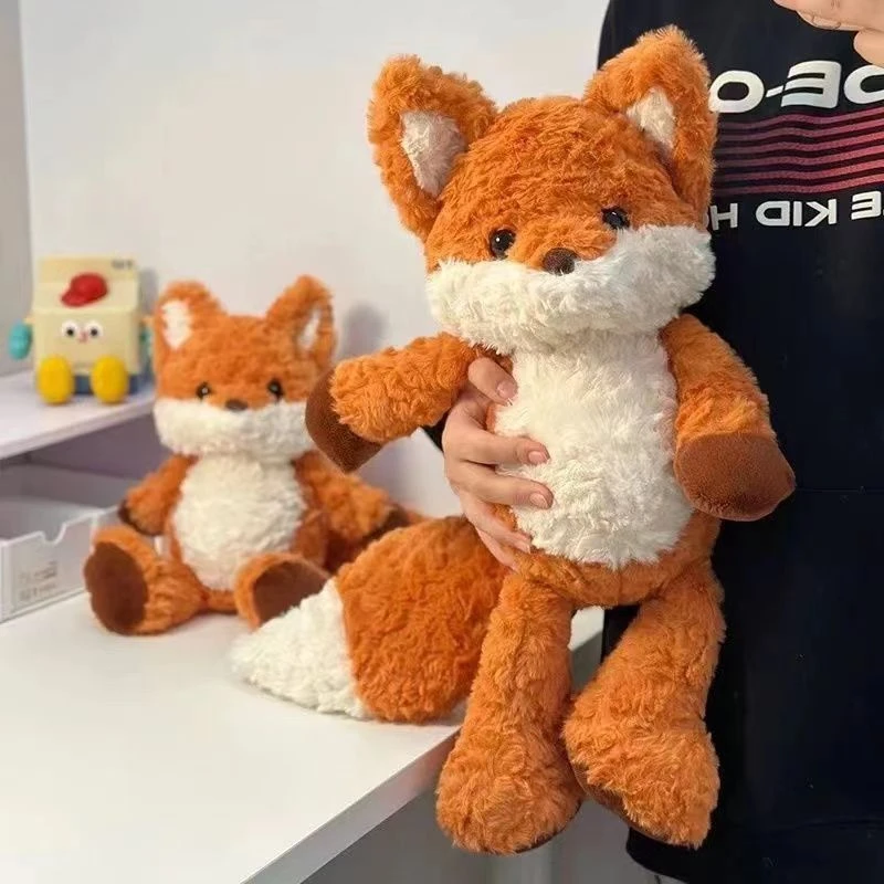 【送孩子生日礼物】可爱跑跑狐狸玩偶毛绒玩具森林公仔娃娃大号抱枕