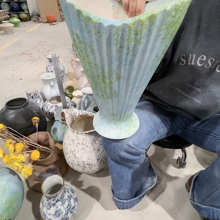 摆件陶景德镇陶瓷花瓶工厂