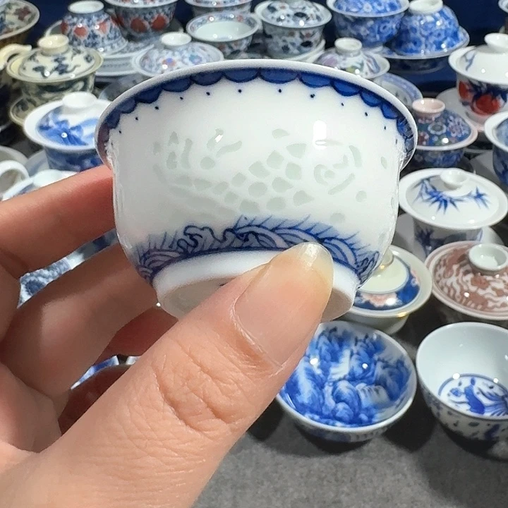 景德镇手工手绘杯