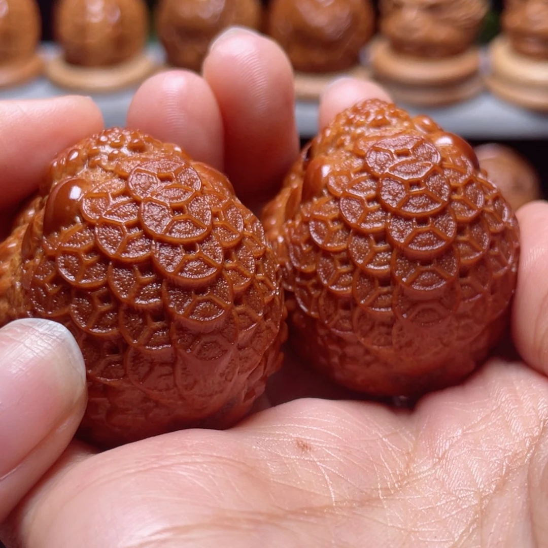 吊坠橄榄核金币金蟾手球3.7