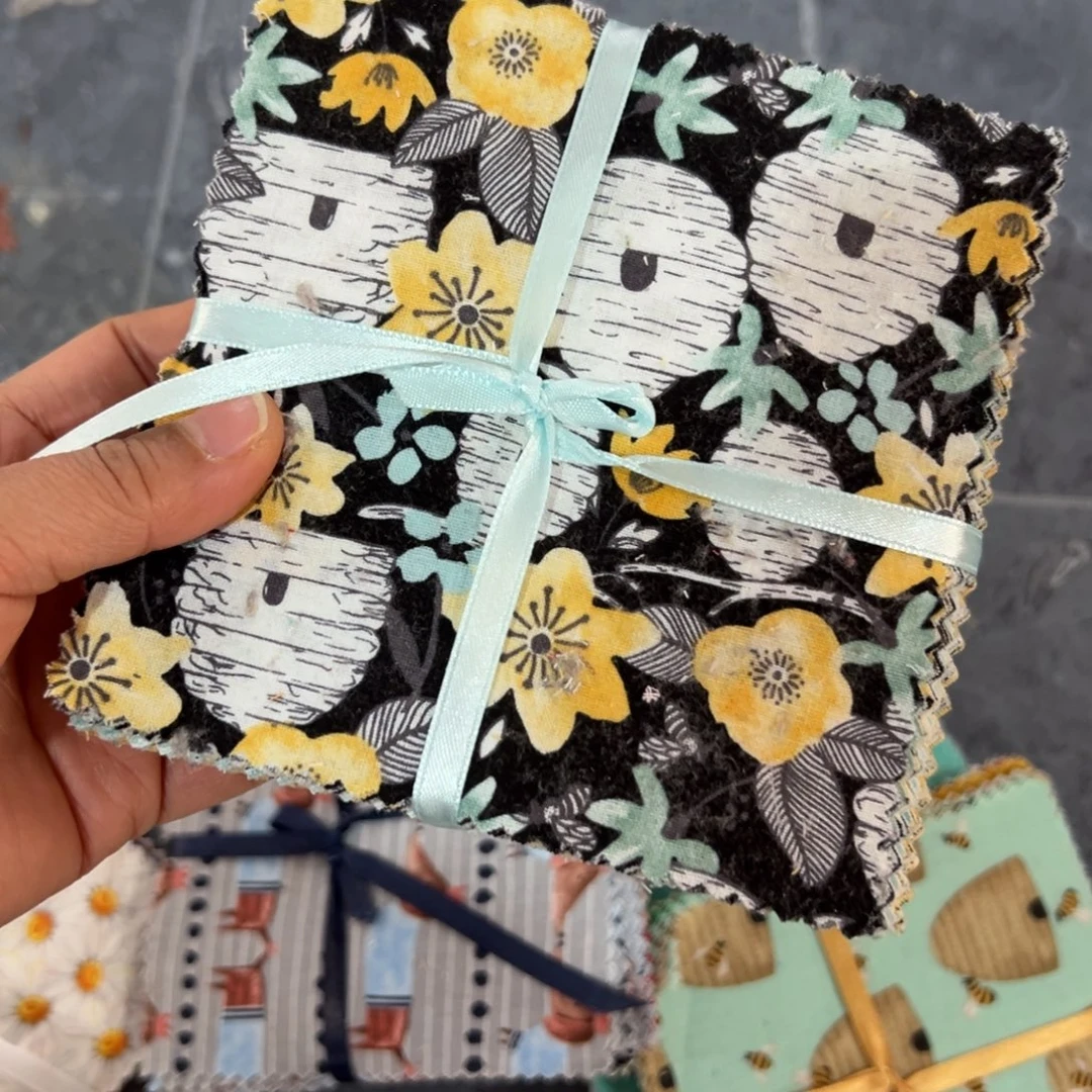 棉40片品牌纯棉小布块12.12厘米一片