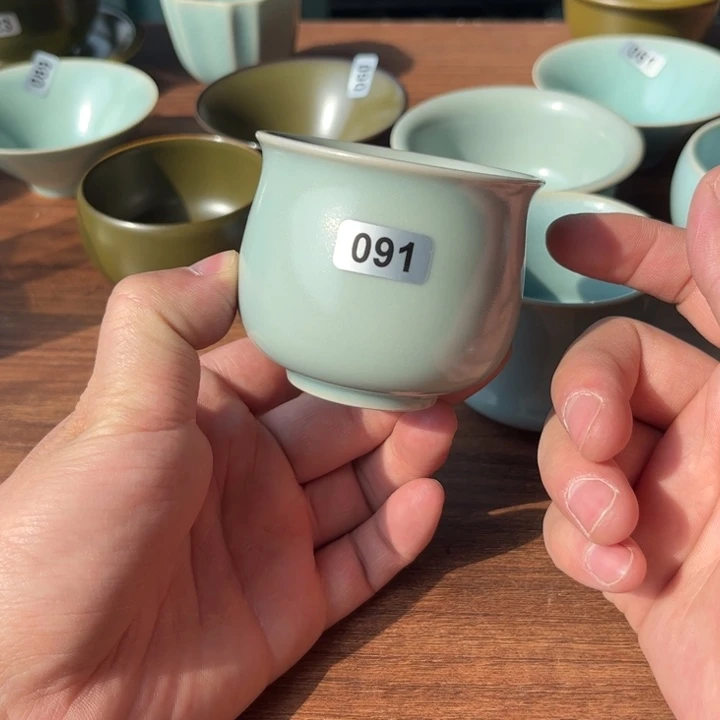 杯091仿古玉兰杯微微不完美