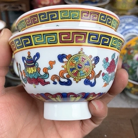 景德镇陶瓷藏式茶碗