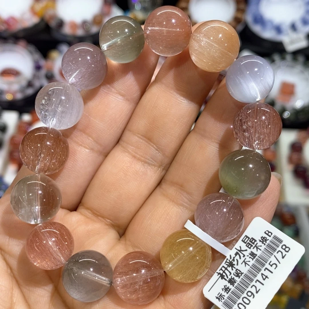 手串未镶嵌水晶冰糖兔毛13➕