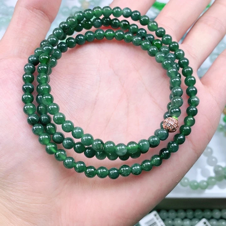 未镶嵌手链翡翠翡翠