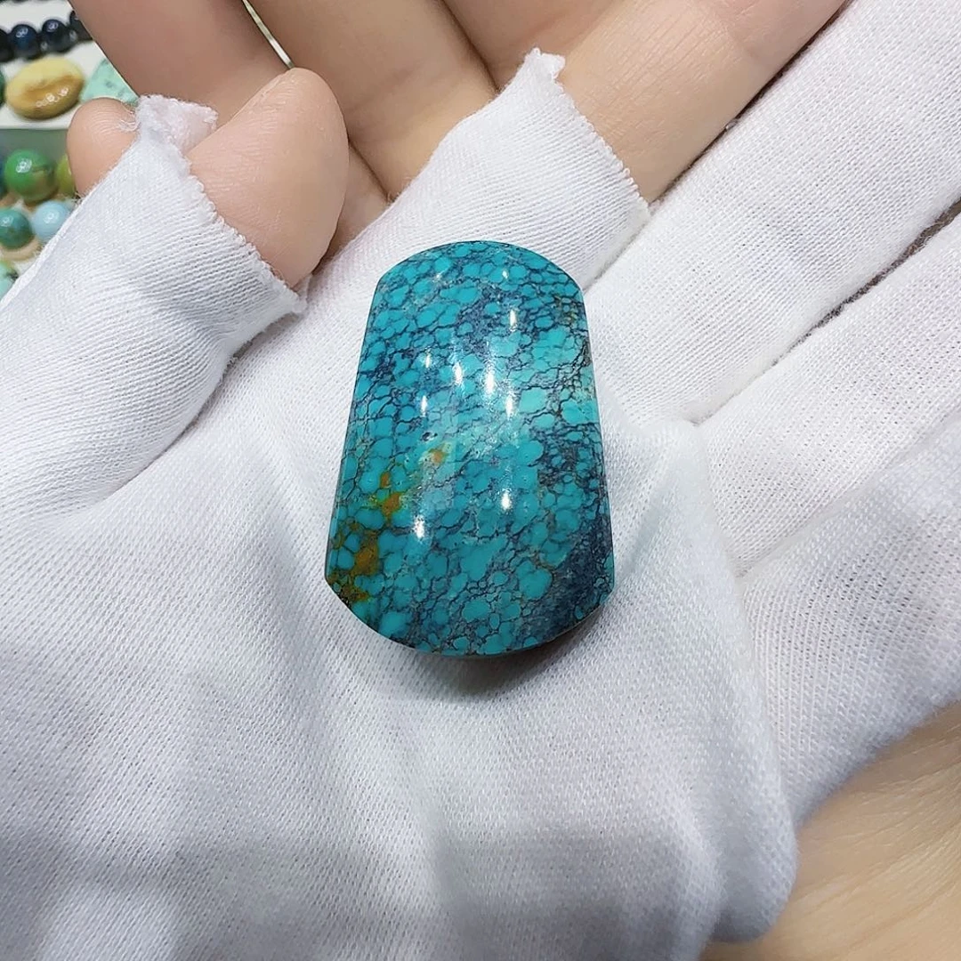 绿松石未镶嵌珠宝半成品