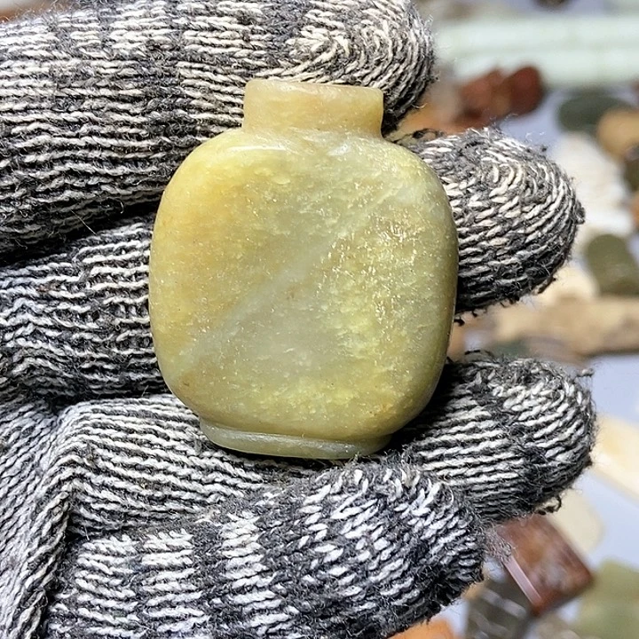 和田玉未镶嵌颈饰47