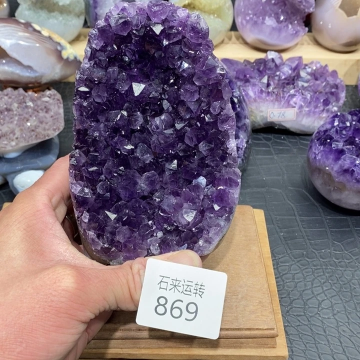 未镶嵌大型摆件（非配饰）紫晶