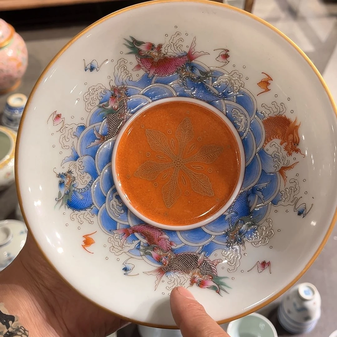 杯青花瓷器青花瓷器