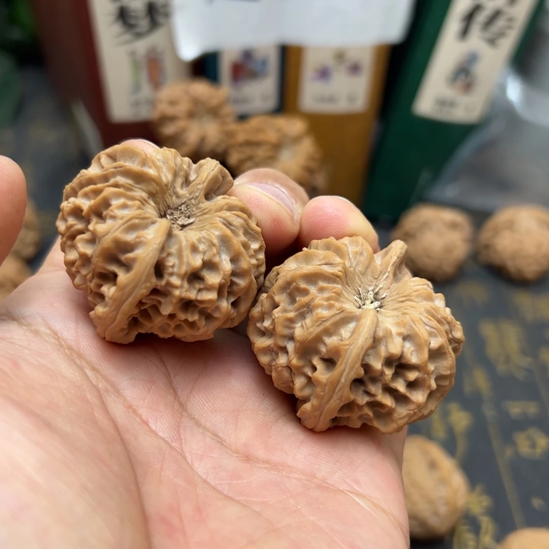 文玩核桃把件39龙门涧狮子头