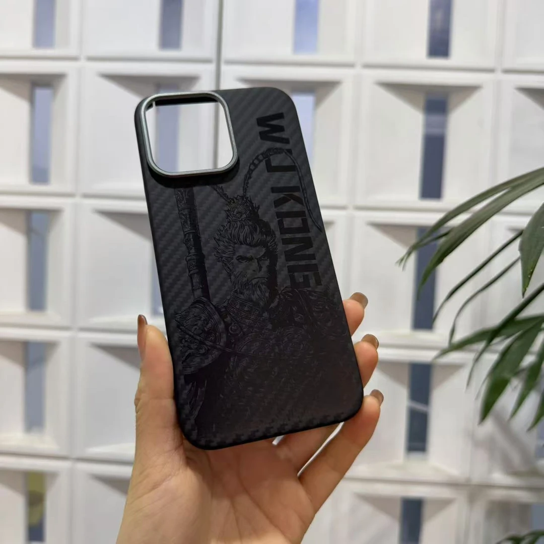 准新品  16promax/16pro/15pro黑灰悟空全包【微瑕】手机壳磁吸