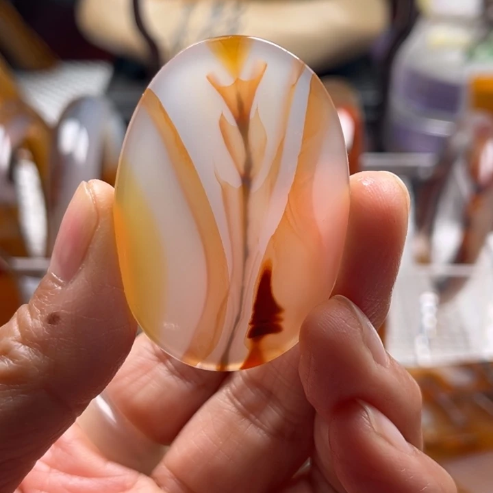 平****玛瑙/玉髓未镶嵌吊坠(不含链)