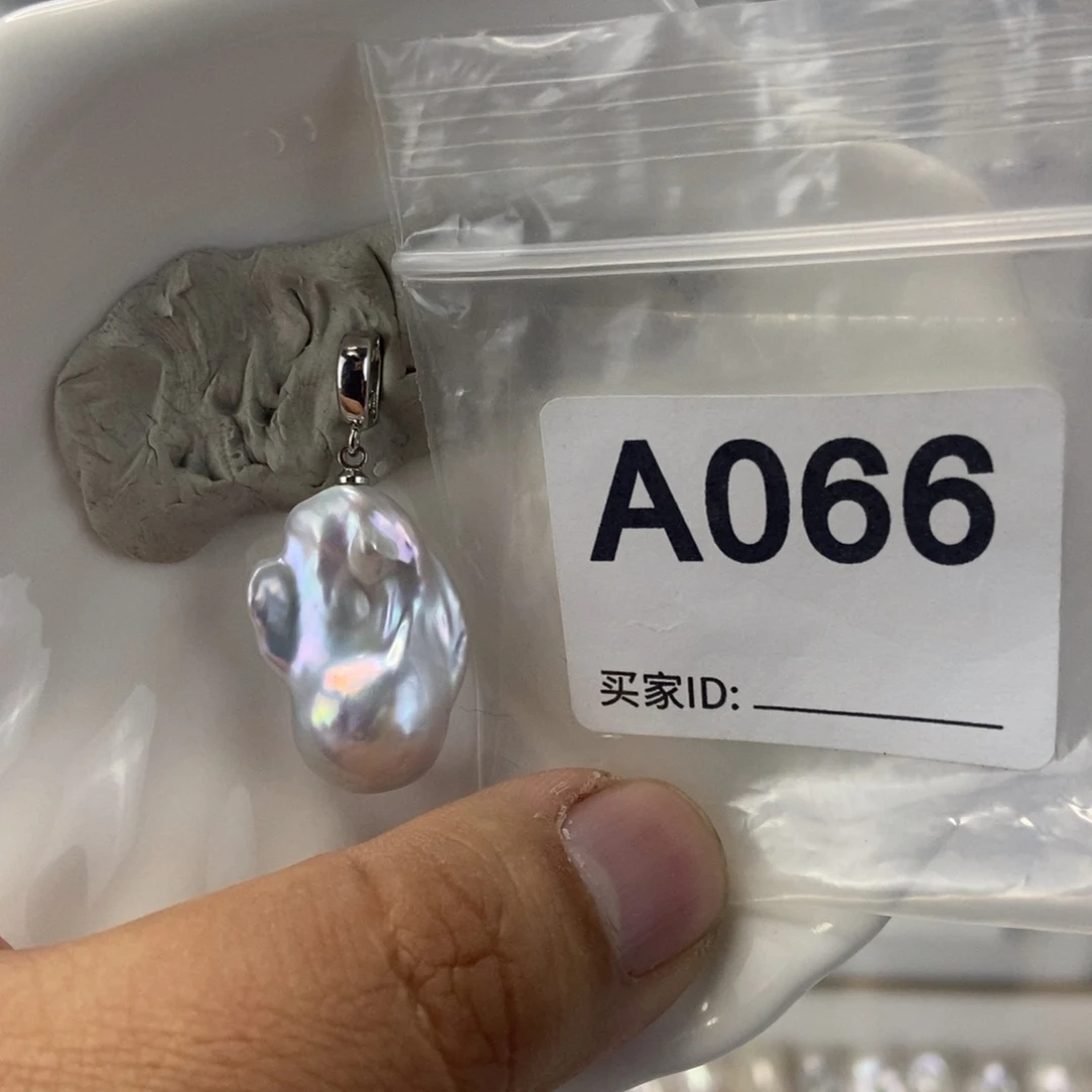 吊坠(不含链)淡水珍珠合金