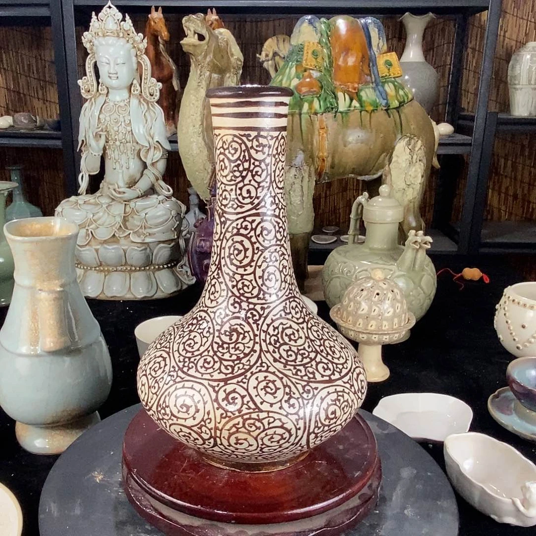 摆件青**人瓷器111111111111111