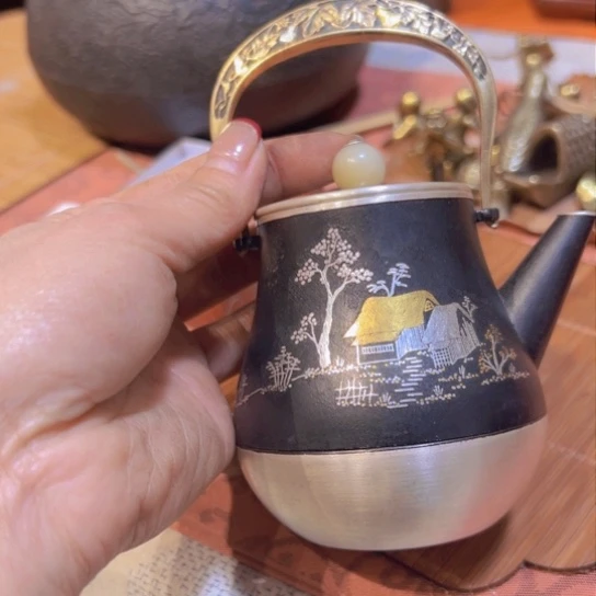 金属中古工艺品摆件