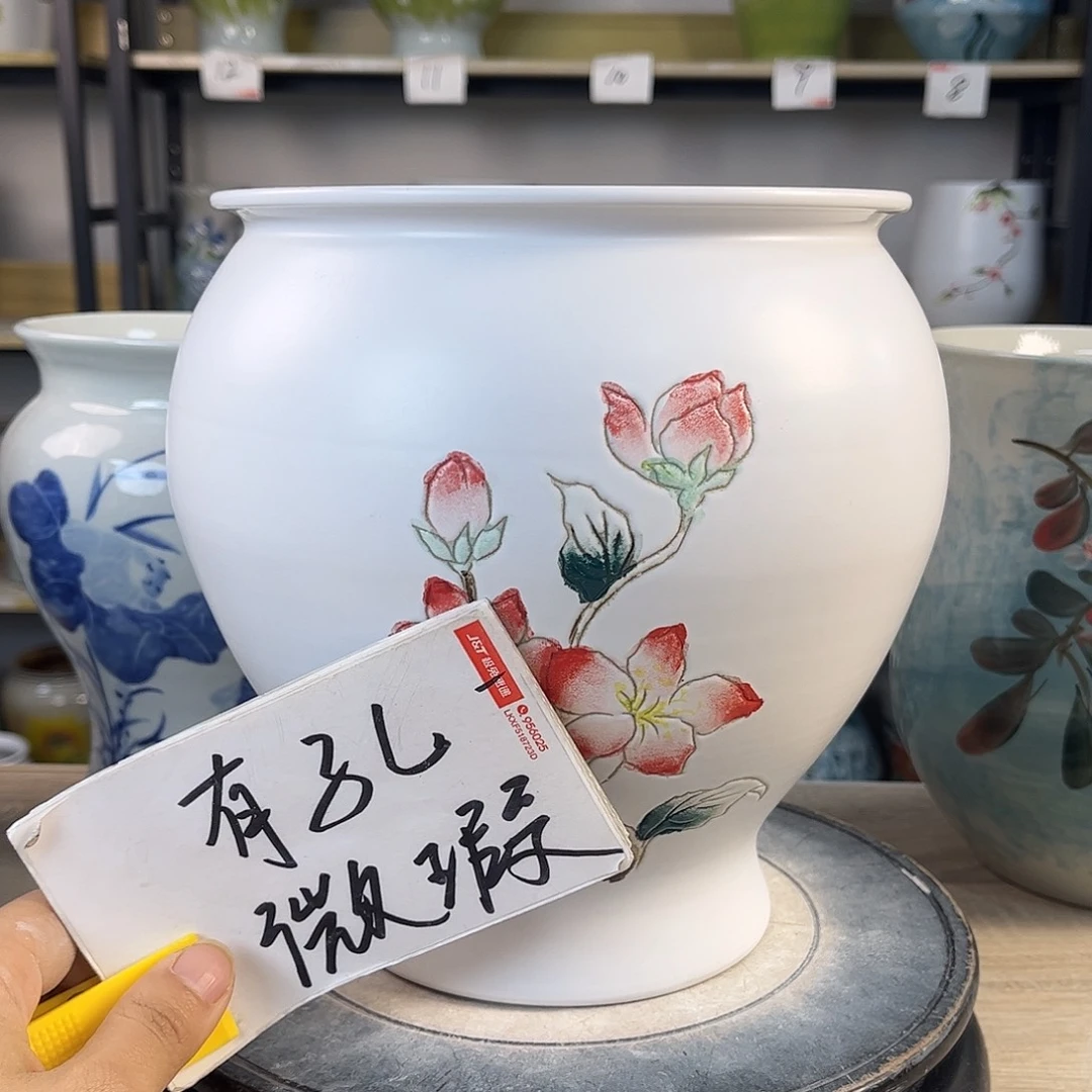 罐1xc景德镇陶瓷花盆