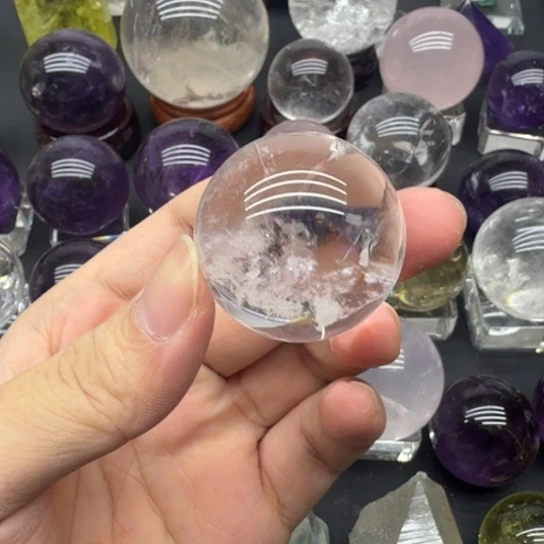 水晶珠宝半成品银S925镶嵌