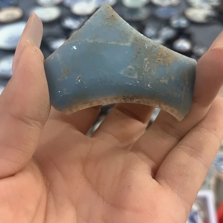 瓷片瓷片茶托喝茶非常不错