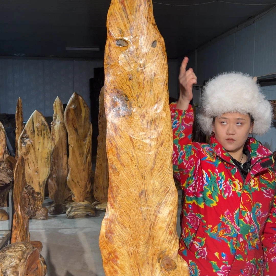 林***哥木佳友琥珀木摆件5