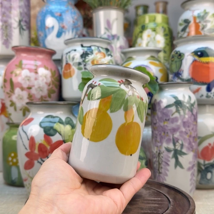 瓷片花瓶65235623565656