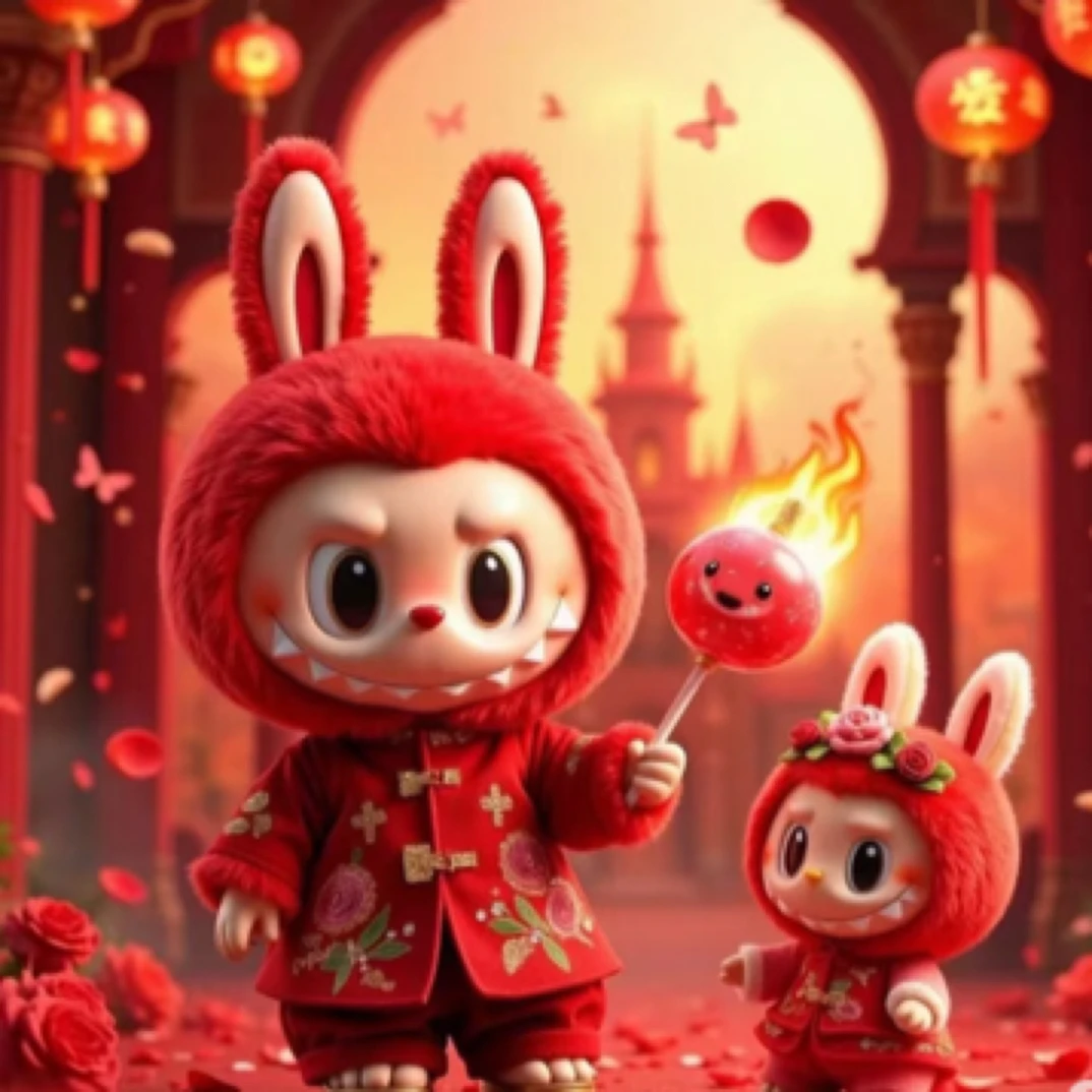 【直播专属】labu1.2.3代娃随机拆