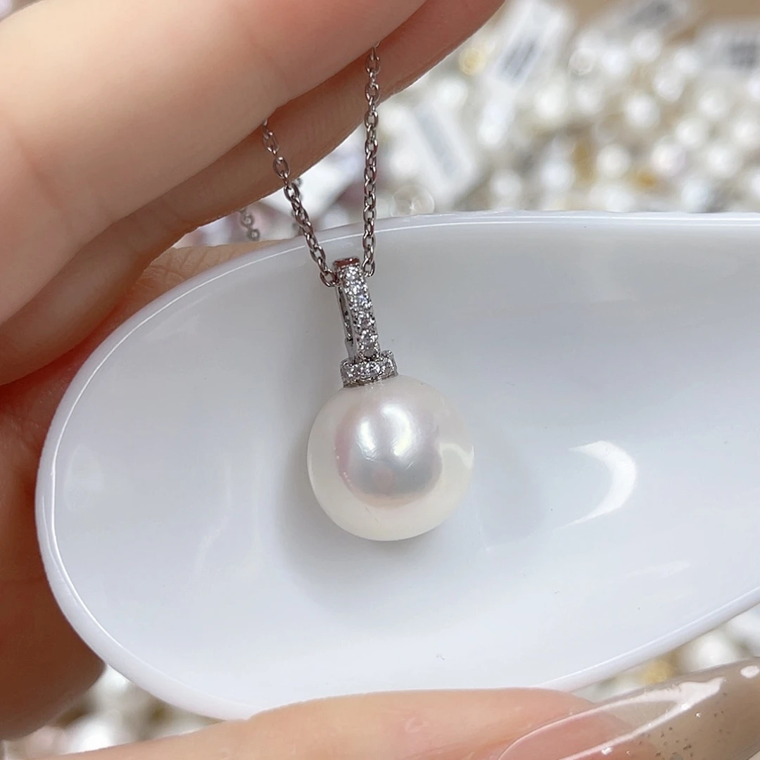 淡水珍珠合金吊坠(赠链)