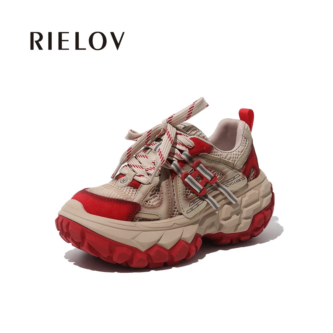 【RIELOV】增高7cm时尚潮流百搭女士休闲鞋56205