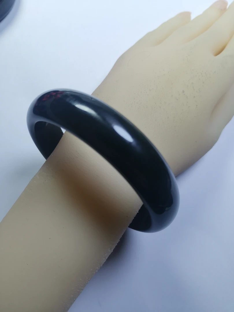 175号-圈口63-64-和田玉-天然玉石-正品保障，时尚高贵款