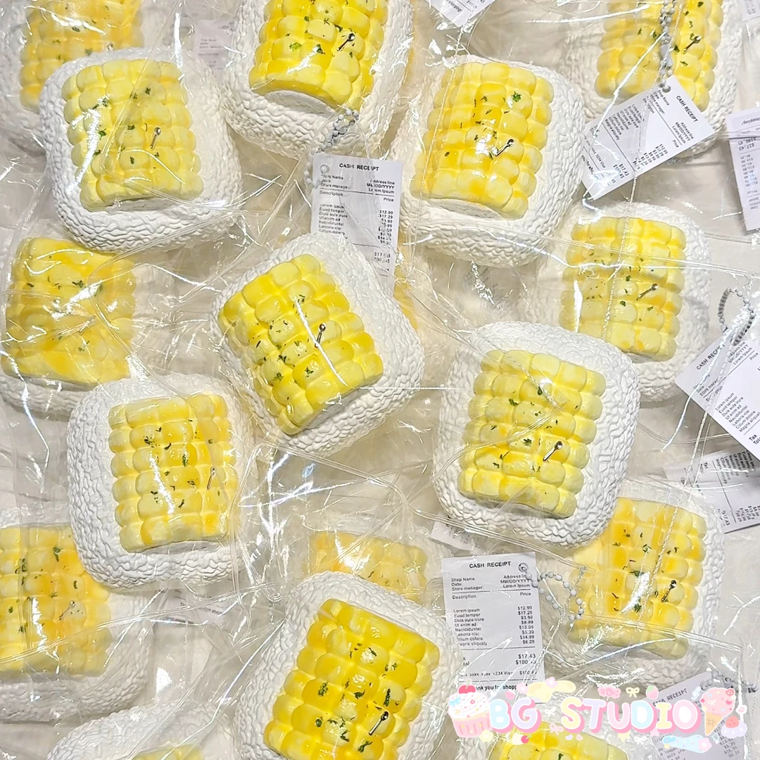 现货烤玉米饭团200g±10g左右乳膏泥无开箱不售后
