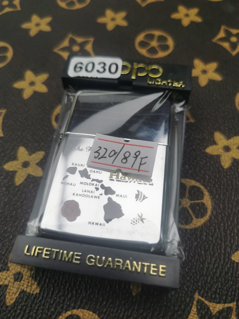 Zippo打火机回血89F镜面夏威夷-6030