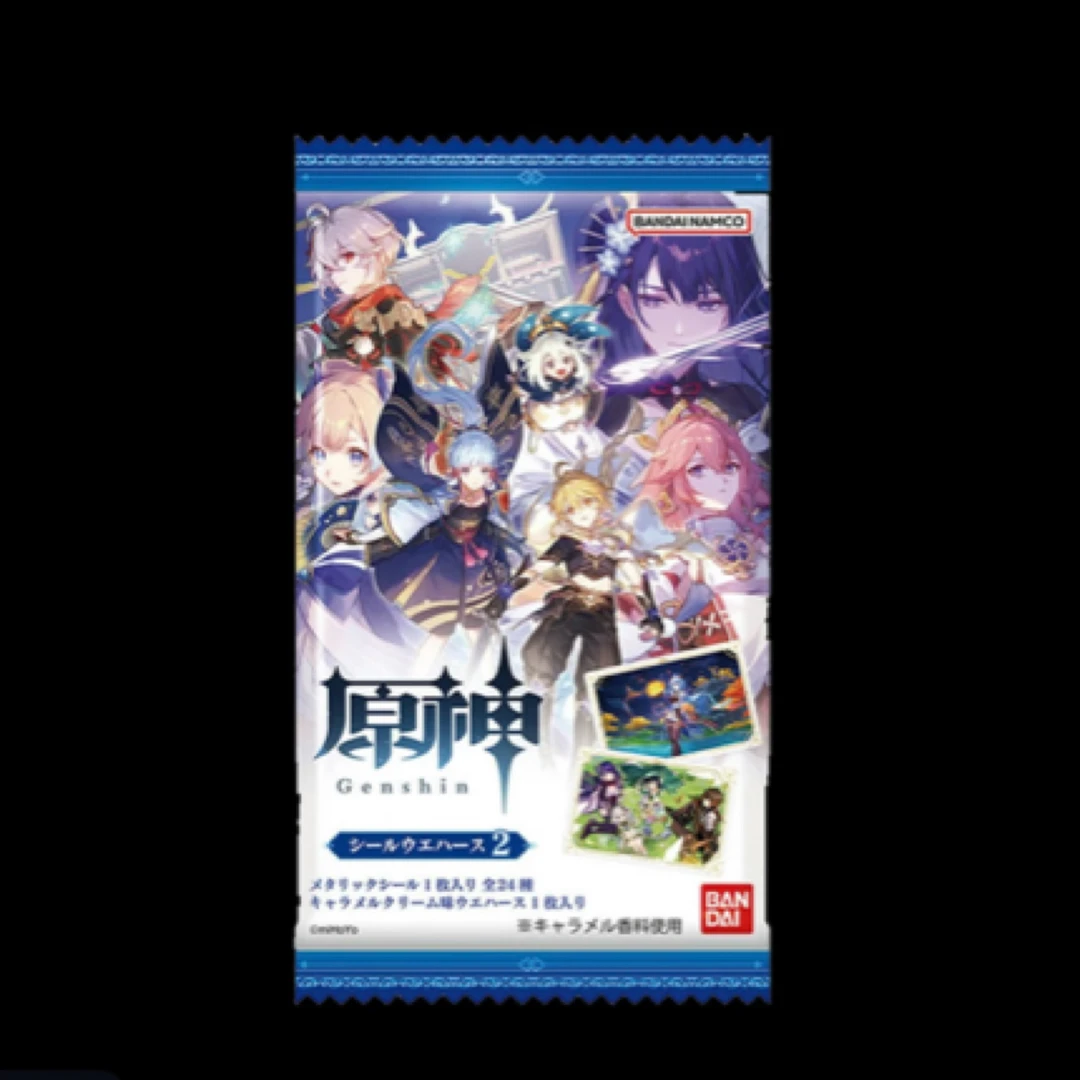 【原神】第二弹 贴纸威化（直播间代拆）