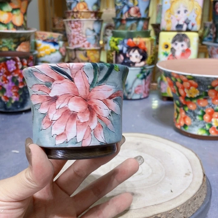 景德镇艺术手绘作品