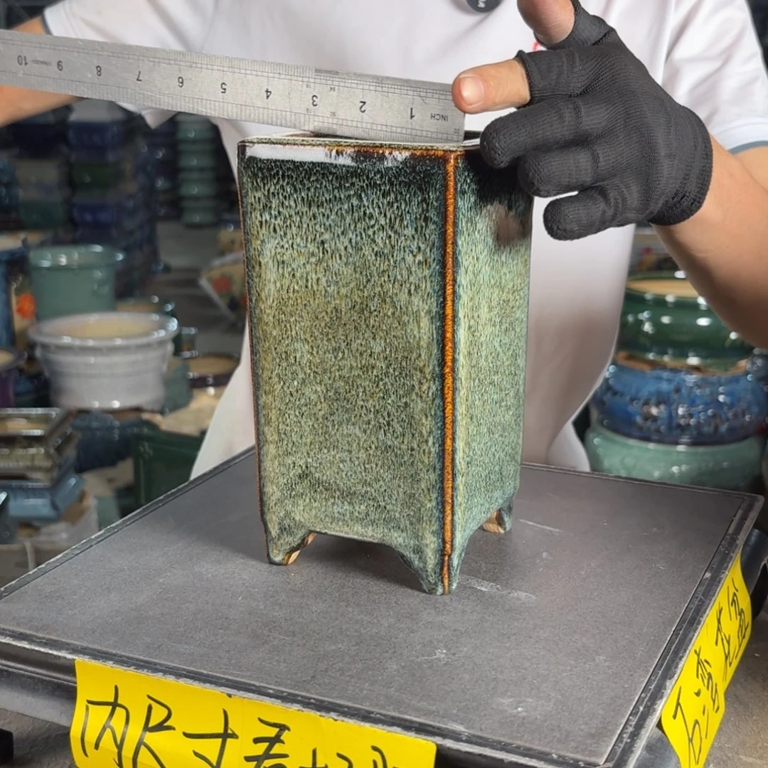 一风堂石湾花盆 内8高20