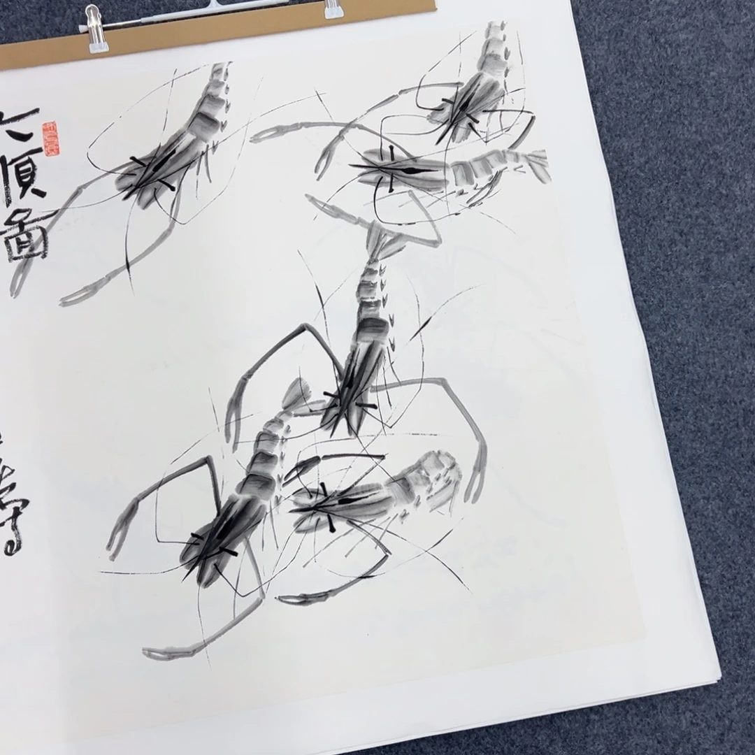 舵***手国画国画作品欣赏一下